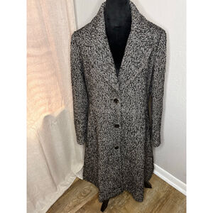 Michael Michael Kors Herringbone Coat L